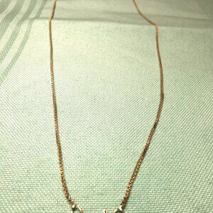 10K Yellow Gold 20" Box Chain Dainty Necklace Made in Canada (ED Stamped)